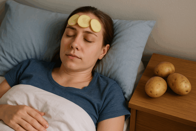 Fette di patata cruda per ridurre la febbre: come agiscono