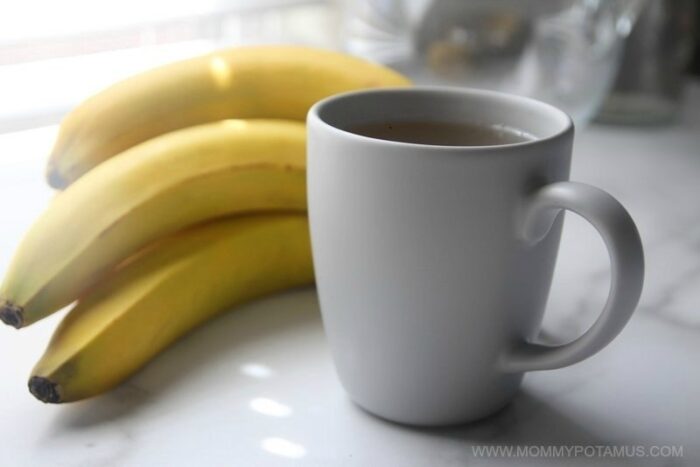 Ricetta per un sonno riposante: come fare il tè di banane