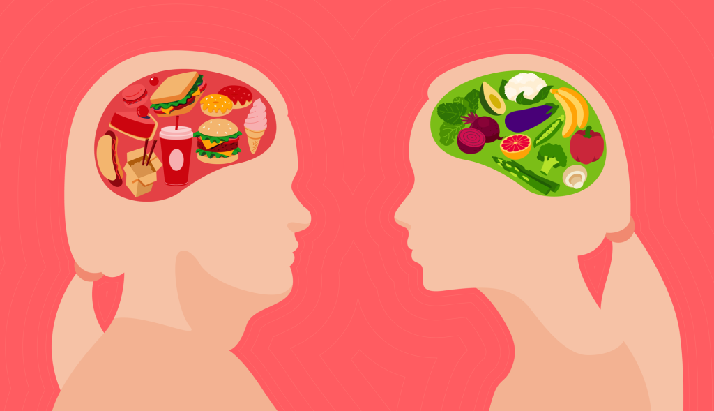 I ricercatori hanno dimostrato che ciò che mangiamo influenza la salute mentale