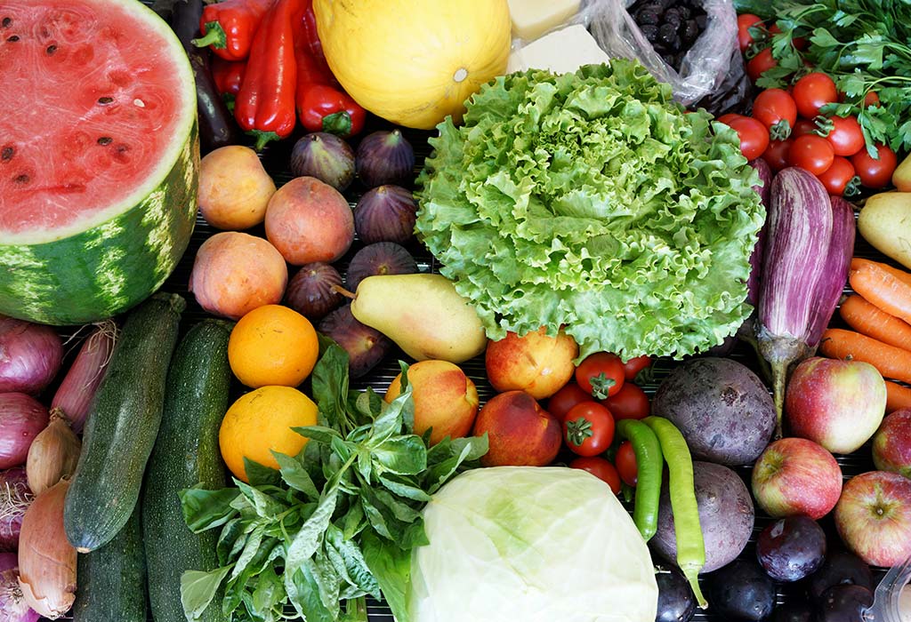 Frutta e verdura a basso contenuto di zuccheri per uno stile di vita sano
