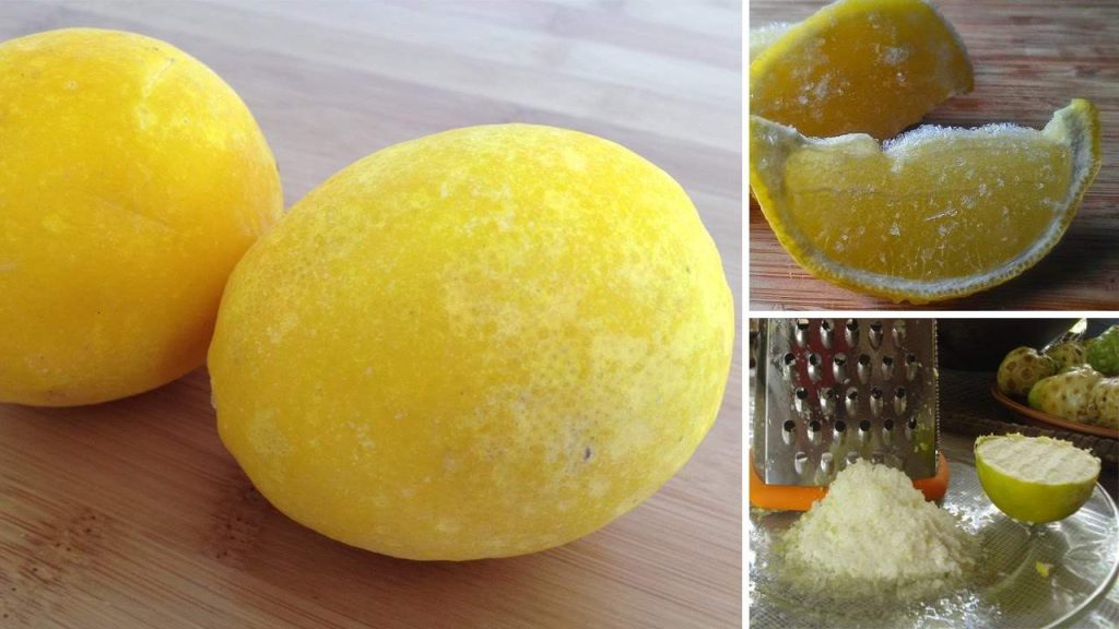 Il metodo dei limoni congelati ti aiuta a combattere molte malattie gravi: come prepararli e come consumarli + altri benefici