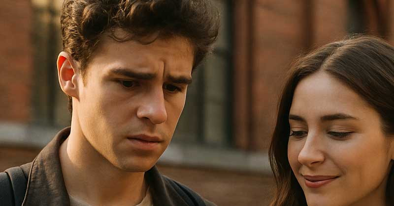 Uno studente senza soldi ha prestato il suo telefono a una sconosciuta