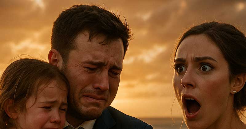 Cinque anni dopo aver perso la moglie, io e mia figlia siamo andati al matrimonio