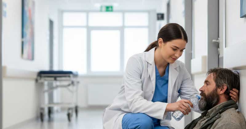 Mi hanno licenziato dal lavoro perché ho prestato primo soccorso a un uomo senza fissa dimora e sporco