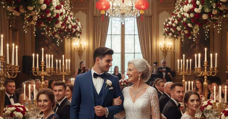 Lo studente povero sposa una donna multimilionaria di 71 anni