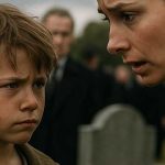 Un bambino senza fissa dimora irrompe al funerale, indica la figlia del defunto e dice: