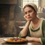 Iurie era completamente assorbito dalla cena e non si era accorto di come sua moglie, Eugenia