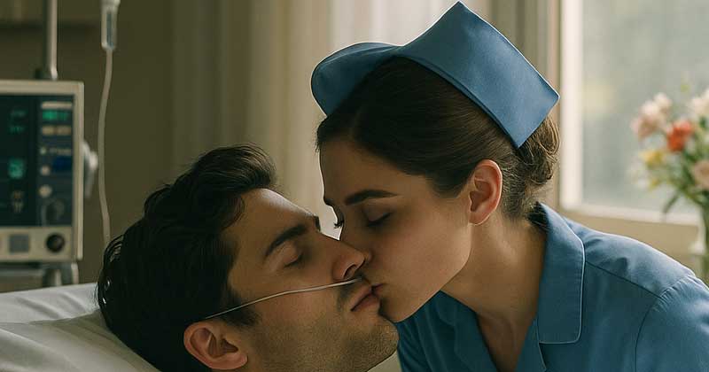 Un’infermiera ha osato rubare un bacio a un miliardario in coma