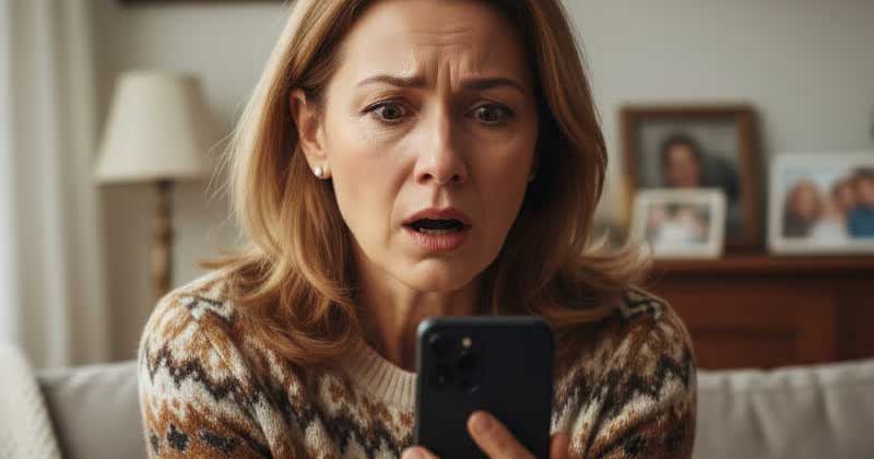 Oksana ha deciso di controllare il telefono del marito per trovare le foto