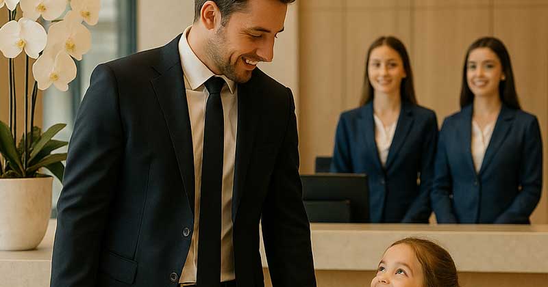 Quando una bambina in un vestito giallo entra da sola in una multinazionale e dichiara: