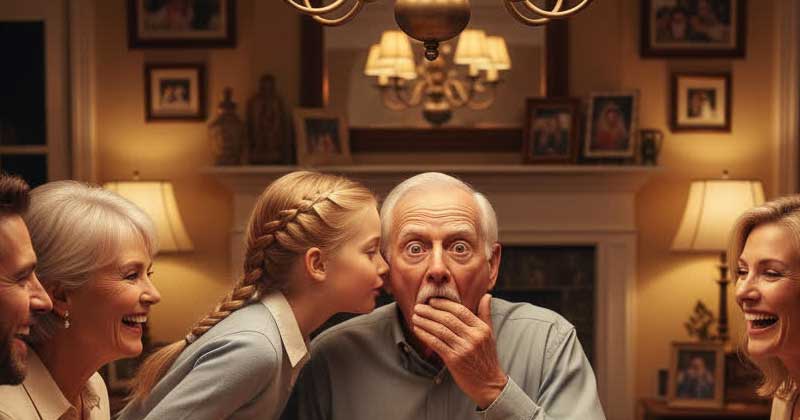 Nonno, andiamo via di qui. Adesso