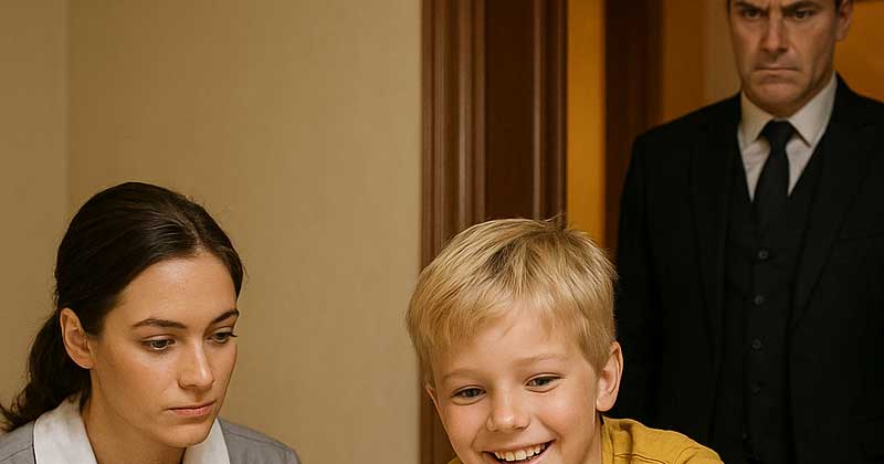Il milionario torna a casa prima del previsto e non può credere a ciò che i suoi occhi vedono