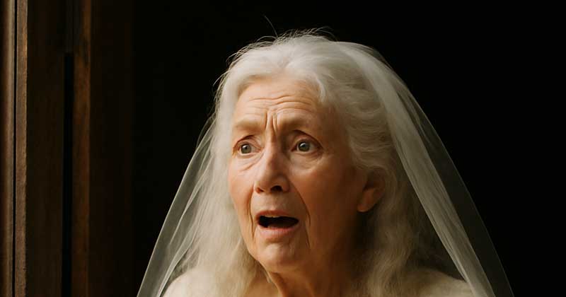 Una donna di 65 anni si è sposata con un uomo più giovane di lei