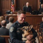 Il poliziotto condannato ha chiesto il permesso di vedere il suo cane per l’ultima volta