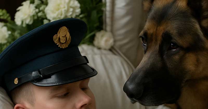 Il cane non smetteva di abbaiare davanti alla bara, quando si è verificato un miracolo che nessuno poteva immaginare