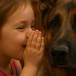 Una bambina di 3 anni sussurra qualcosa a un cane poliziotto in tribunale — pochi secondi dopo…