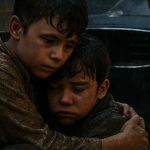 È tornato a casa senza avvisare e ha visto i suoi gemelli ebrei abbandonati dalla nuova moglie sotto la pioggia…