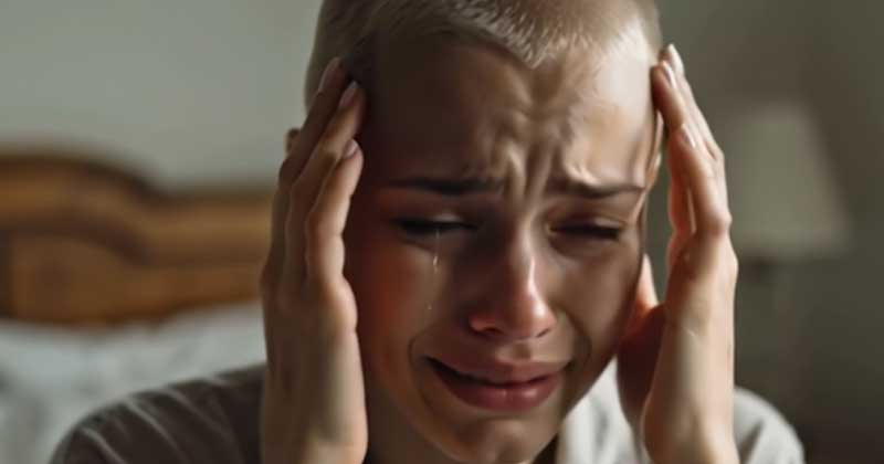 Mi sono svegliata calva e ho capito subito che era colpa di mio marito
