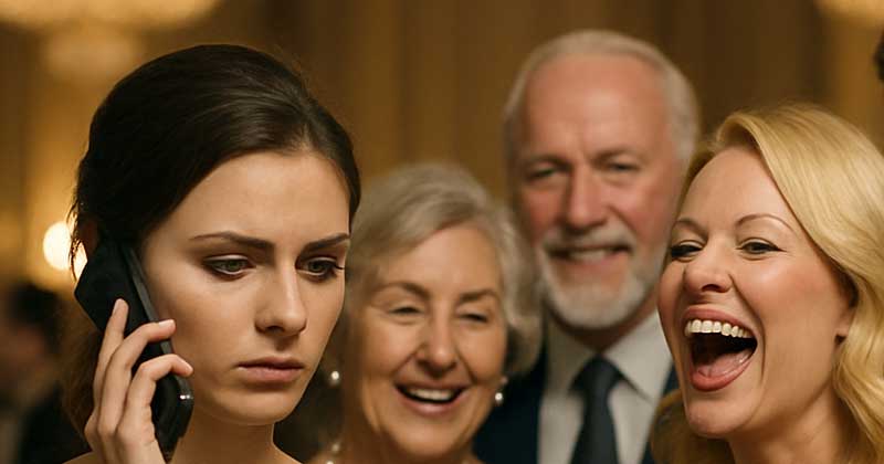 La famiglia milionaria ha deriso una donna a una festa, e suo marito ha annullato un affare da milioni.