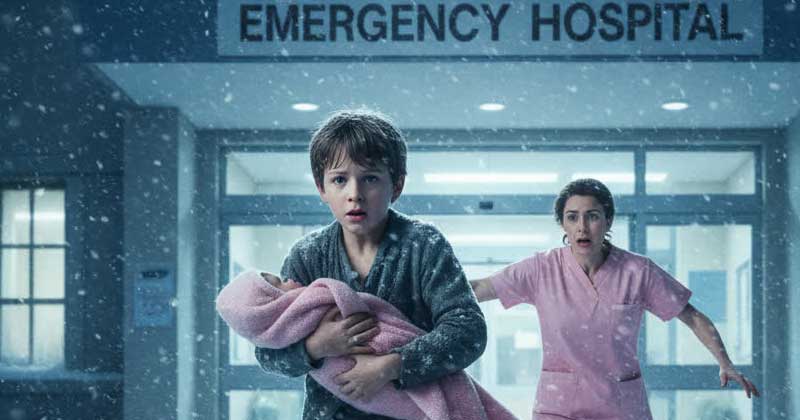 Un bambino di 7 anni, pieno di lividi, è entrato al Pronto Soccorso tenendo in braccio la sua sorellina