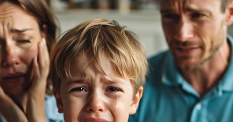 Il ragazzo urlava ogni volta che vedeva una vecchia fotografia di famiglia
