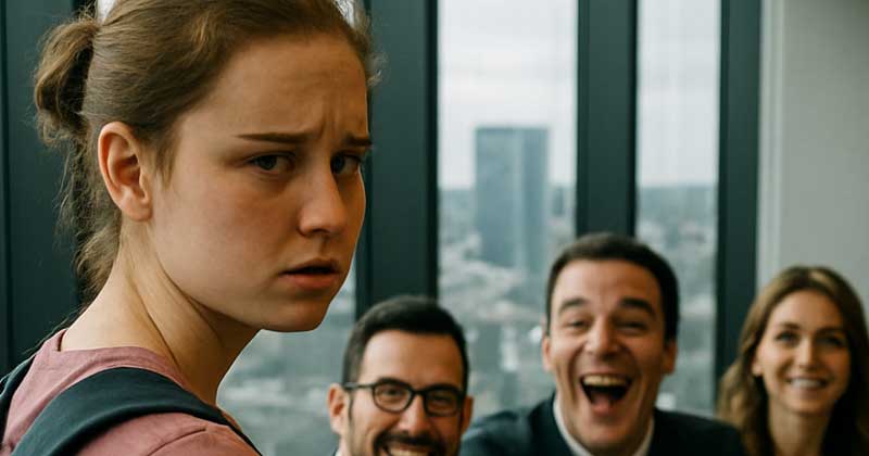 “IO PARLO 9 LINGUE” – LA RAGAZZA HA DETTO CON ORGOGLIO…