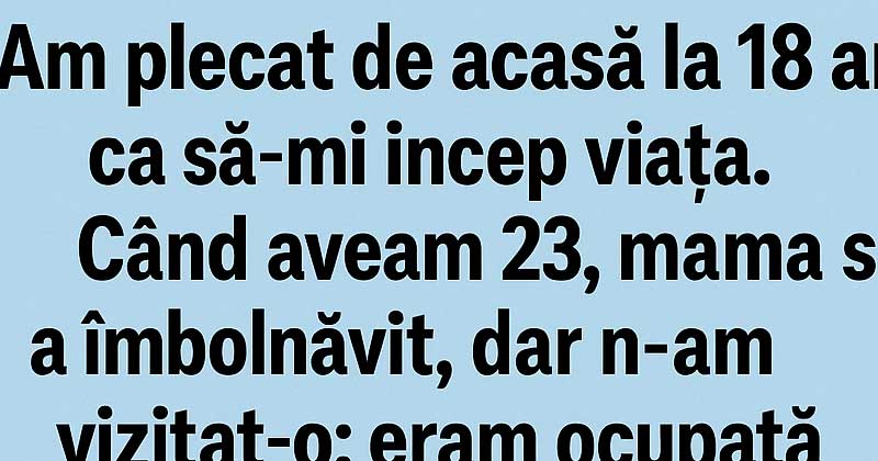 Ho lasciato casa a 18 anni, decisa a costruire la mia vita. Sono andata all’università in un’altra provincia.