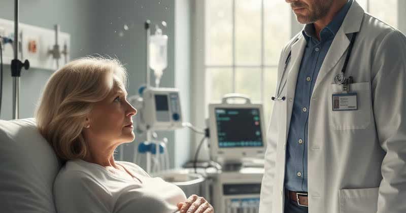 Una donna di 56 anni ha scoperto di essere incinta