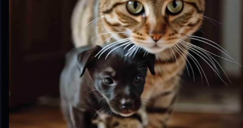 Dopo che il mio gatto ha portato a casa dei cuccioli