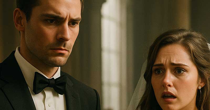 Al matrimonio, il figlio ha insultato la madre