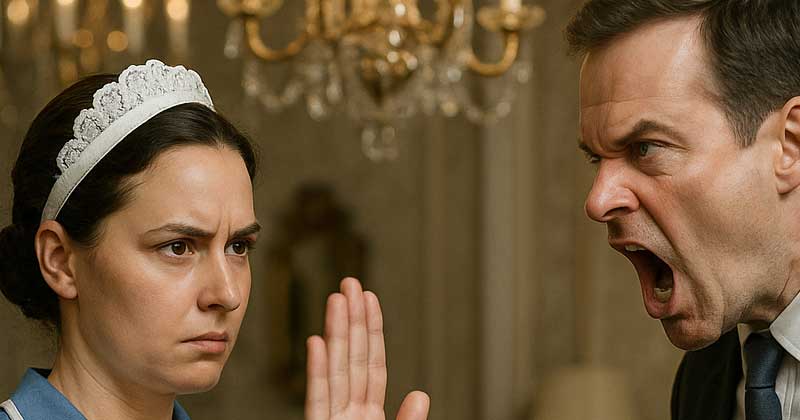 Non Toccare le Mie Ragazze! — urlò il milionario