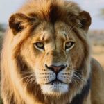 Una bambina di un anno, nel mezzo della savana deserta, si è svegliata a pochi metri da un enorme leone
