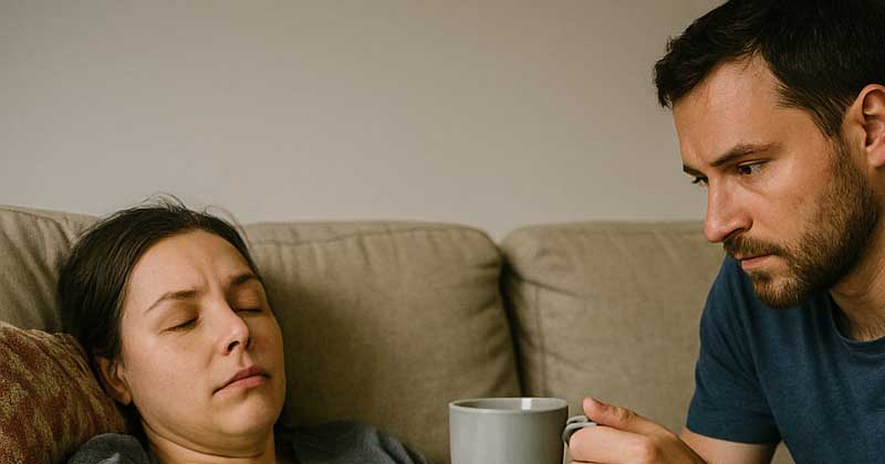 mia moglie è paralizzata, quindi non siamo stati intimi per quattro mesi