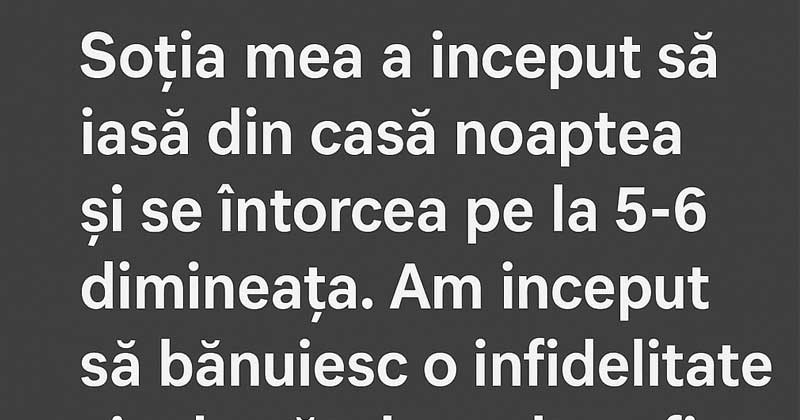 La notte in cui ho seguito mia moglie e ho scoperto cosa significa davvero l’amore