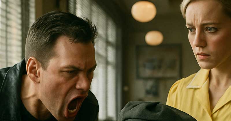 Un motociclista ha cercato di intimidire un veterano di 81 anni