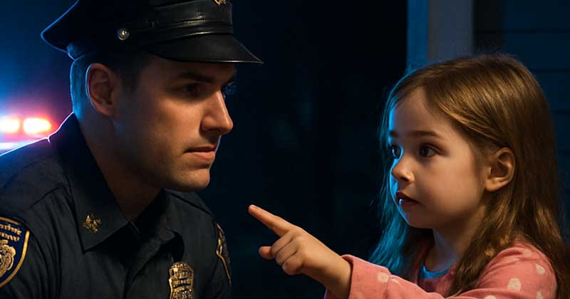 Di notte, una bambina ha chiamato la polizia e ha detto che i suoi genitori erano stati trattenuti per molto tempo