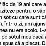 Ho una figlia di 19 anni che è venuta a trovarmi per una settimana
