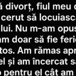 Dopo il divorzio, mio figlio di 14 anni ha chiesto di vivere con suo padre