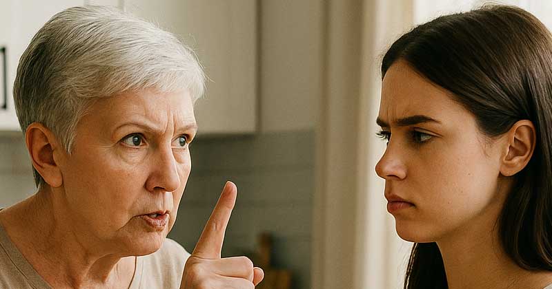 Mia madre mi ha consegnato il suo nuovo testamento con uno sguardo trionfante