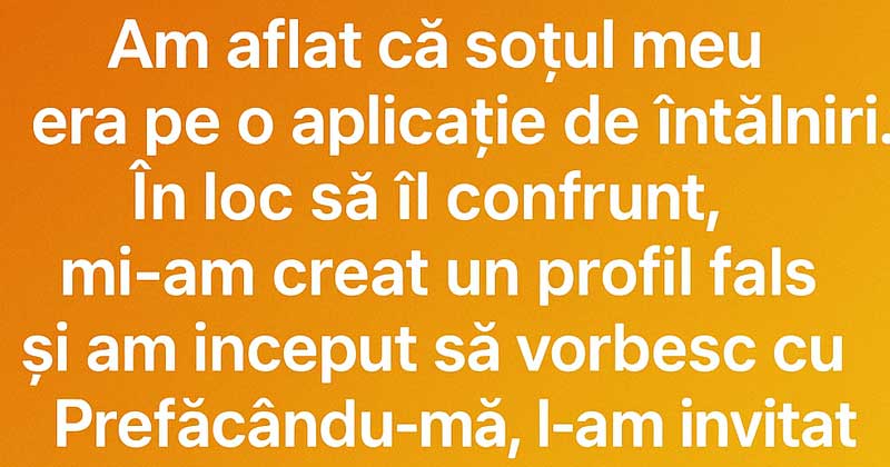 Ho scoperto che mio marito era su un’app di incontri.