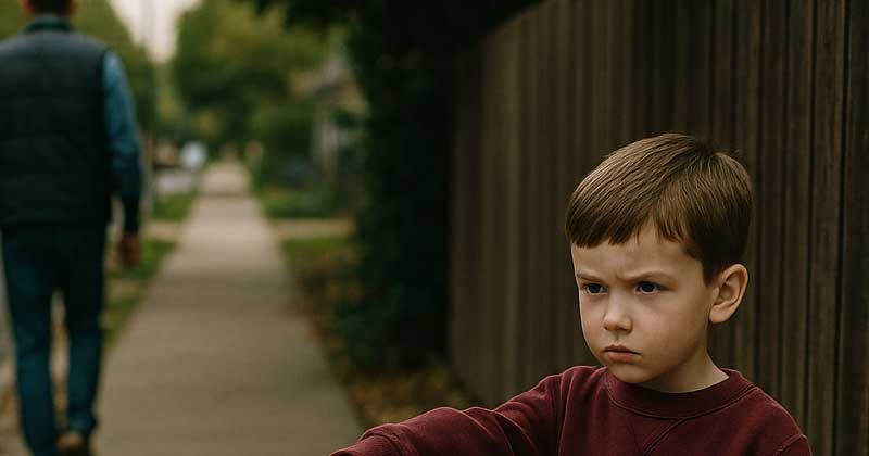 „Mia madre è lì!” — ha gridato il bambino.