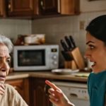 Mia madre era venuta in visita dal villaggio, ma mia suocera ha detto all’improvviso