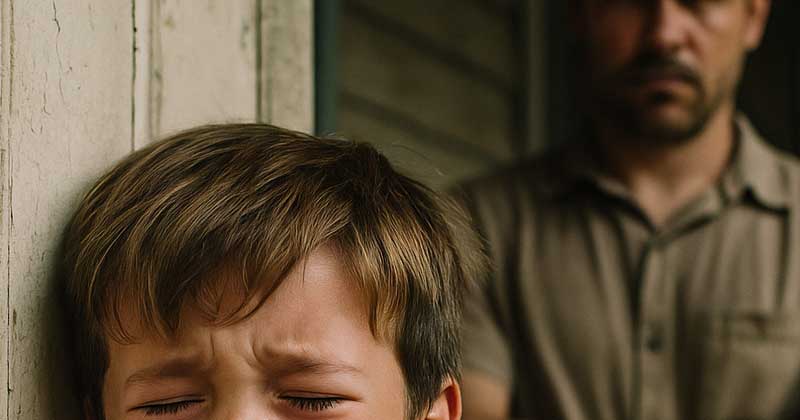Dopo che mia moglie è morta, ho cacciato con crudeltà suo figlio di casa