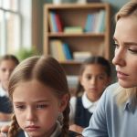 La mia figlia di sei anni ha detto all’insegnante che “le fa male quando sta seduta”