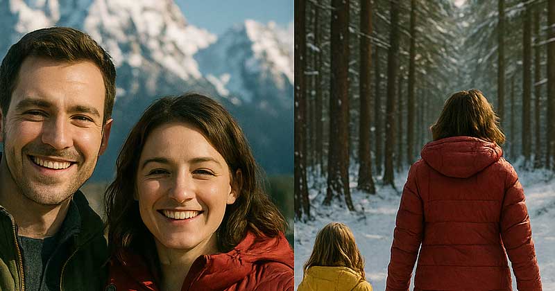 Famiglia persa durante un’escursione in montagna