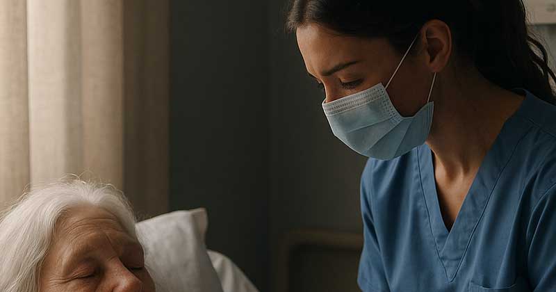 I medici avevano dato alla vecchia solo poche ore di vita