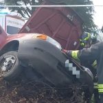 Incidente spaventoso a Bertinoro: automobilista intrappolata nell’abitacolo