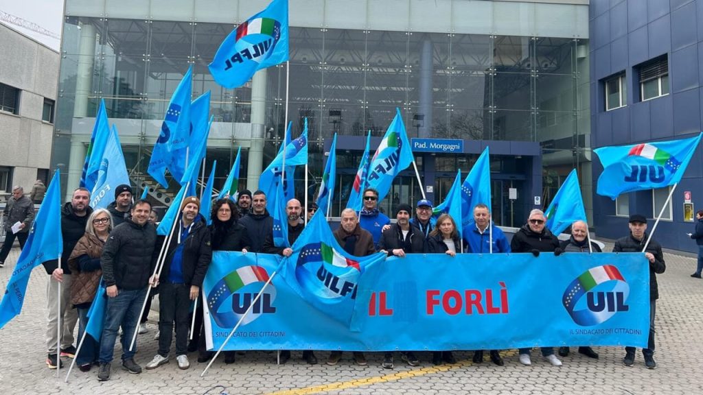 Mobilitazione Uilfpl al Morgagni-Pierantoni: i servizi sanitari nell’ombra del rischio