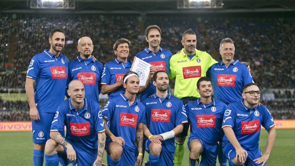 La Nazionale Italiana Cantanti in campo per Silver Sirotti: un tributo indimenticabile