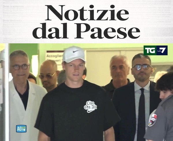 Sinner al San Raffaele: controlli medici dopo il flop al Roland Garros
